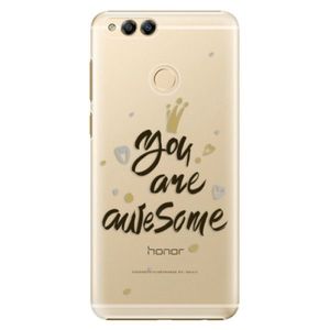 Plastové puzdro iSaprio - You Are Awesome - black - Huawei Honor 7X vyobraziť