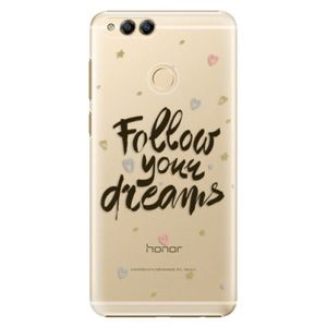 Plastové puzdro iSaprio - Follow Your Dreams - black - Huawei Honor 7X vyobraziť