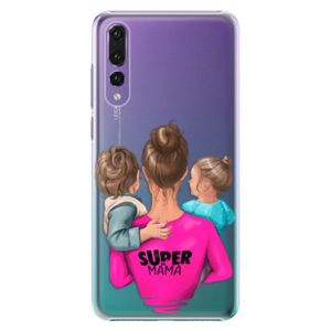 Plastové puzdro iSaprio - Super Mama - Boy and Girl - Huawei P20 Pro vyobraziť
