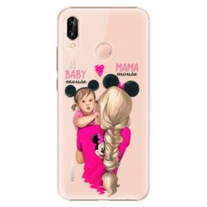 Plastové puzdro iSaprio - Mama Mouse Blond and Girl - Huawei P20 Lite vyobraziť