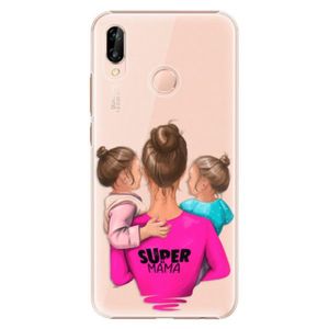 Plastové puzdro iSaprio - Super Mama - Two Girls - Huawei P20 Lite vyobraziť