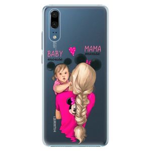 Plastové puzdro iSaprio - Mama Mouse Blond and Girl - Huawei P20 vyobraziť