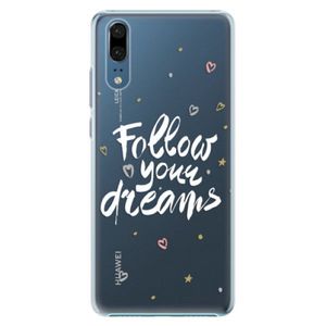 Plastové puzdro iSaprio - Follow Your Dreams - white - Huawei P20 vyobraziť
