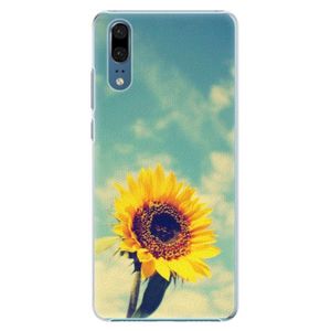 Plastové puzdro iSaprio - Sunflower 01 - Huawei P20 vyobraziť