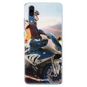 Plastové puzdro iSaprio - Motorcycle 10 - Huawei P20 vyobraziť