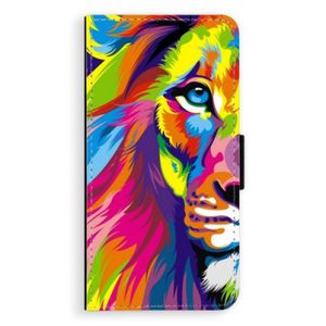 Flipové puzdro iSaprio - Rainbow Lion - iPhone 7 Plus vyobraziť