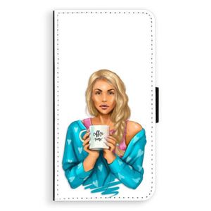 Flipové puzdro iSaprio - Coffe Now - Blond - Huawei P10 Plus vyobraziť