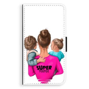Flipové puzdro iSaprio - Super Mama - Boy and Girl - Huawei P10 Plus vyobraziť