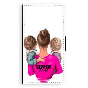 Flipové puzdro iSaprio - Super Mama - Two Boys - Huawei P10 Plus vyobraziť