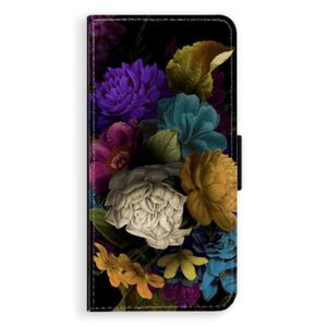 Flipové puzdro iSaprio - Dark Flowers - Huawei Ascend P8 vyobraziť