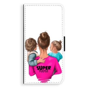 Flipové puzdro iSaprio - Super Mama - Boy and Girl - Huawei Ascend P8 vyobraziť