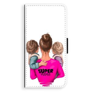 Flipové puzdro iSaprio - Super Mama - Two Boys - Huawei Ascend P8 vyobraziť