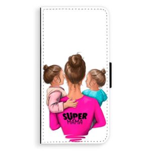 Flipové puzdro iSaprio - Super Mama - Two Girls - Huawei Ascend P8 vyobraziť