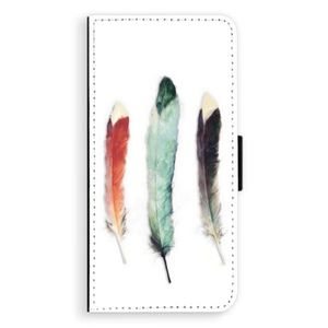 Flipové puzdro iSaprio - Three Feathers - Huawei Ascend P8 vyobraziť