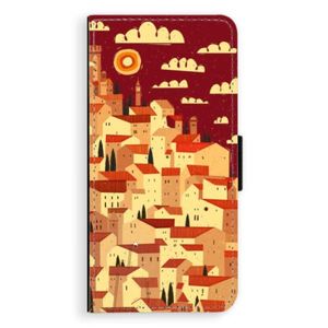 Flipové puzdro iSaprio - Mountain City - Huawei Ascend P8 vyobraziť