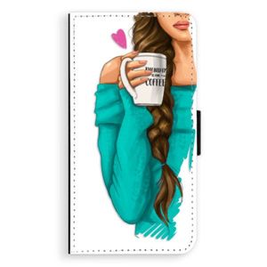 Flipové puzdro iSaprio - My Coffe and Brunette Girl - Samsung Galaxy A5 vyobraziť