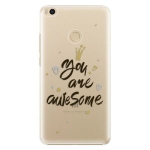 Plastové puzdro iSaprio - You Are Awesome - black - Xiaomi Mi Max 2 vyobraziť