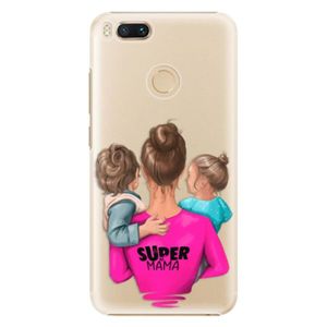Plastové puzdro iSaprio - Super Mama - Boy and Girl - Xiaomi Mi A1 vyobraziť