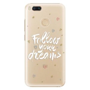 Plastové puzdro iSaprio - Follow Your Dreams - white - Xiaomi Mi A1 vyobraziť