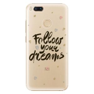 Plastové puzdro iSaprio - Follow Your Dreams - black - Xiaomi Mi A1 vyobraziť