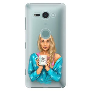 Plastové puzdro iSaprio - Coffe Now - Blond - Sony Xperia XZ2 Compact vyobraziť