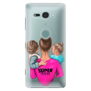 Plastové puzdro iSaprio - Super Mama - Boy and Girl - Sony Xperia XZ2 Compact vyobraziť