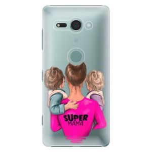 Plastové puzdro iSaprio - Super Mama - Two Boys - Sony Xperia XZ2 Compact vyobraziť