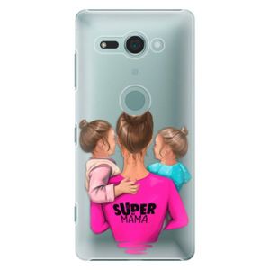 Plastové puzdro iSaprio - Super Mama - Two Girls - Sony Xperia XZ2 Compact vyobraziť