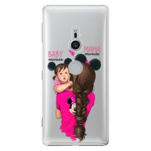 Plastové puzdro iSaprio - Mama Mouse Brunette and Girl - Sony Xperia XZ2 vyobraziť