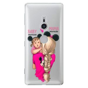 Plastové puzdro iSaprio - Mama Mouse Blond and Girl - Sony Xperia XZ2 vyobraziť