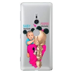 Plastové puzdro iSaprio - Mama Mouse Blonde and Boy - Sony Xperia XZ2 vyobraziť