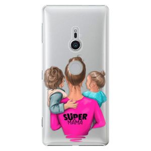 Plastové puzdro iSaprio - Super Mama - Boy and Girl - Sony Xperia XZ2 vyobraziť