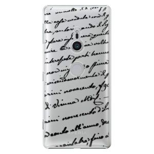 Plastové puzdro iSaprio - Handwriting 01 - black - Sony Xperia XZ2 vyobraziť