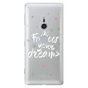 Plastové puzdro iSaprio - Follow Your Dreams - white - Sony Xperia XZ2 vyobraziť
