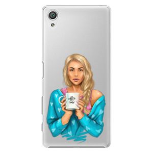 Plastové puzdro iSaprio - Coffe Now - Blond - Sony Xperia X vyobraziť