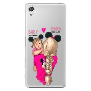 Plastové puzdro iSaprio - Mama Mouse Blond and Girl - Sony Xperia X vyobraziť