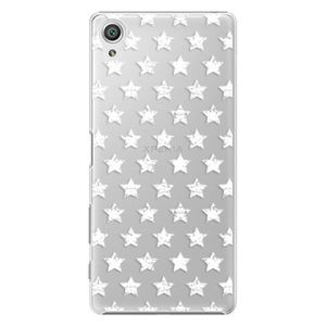 Plastové puzdro iSaprio - Stars Pattern - white - Sony Xperia X vyobraziť