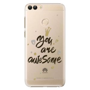 Plastové puzdro iSaprio - You Are Awesome - black - Huawei P Smart vyobraziť