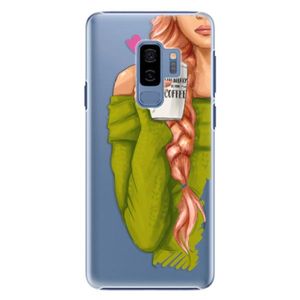 Plastové puzdro iSaprio - My Coffe and Redhead Girl - Samsung Galaxy S9 Plus vyobraziť