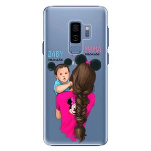 Plastové puzdro iSaprio - Mama Mouse Brunette and Boy - Samsung Galaxy S9 Plus vyobraziť