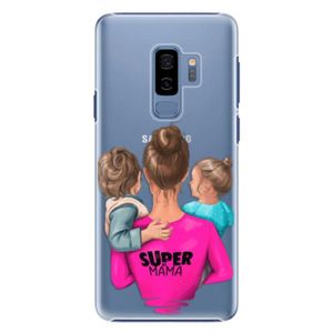 Plastové puzdro iSaprio - Super Mama - Boy and Girl - Samsung Galaxy S9 Plus vyobraziť