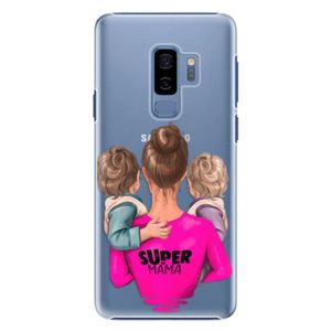 Plastové puzdro iSaprio - Super Mama - Two Boys - Samsung Galaxy S9 Plus vyobraziť