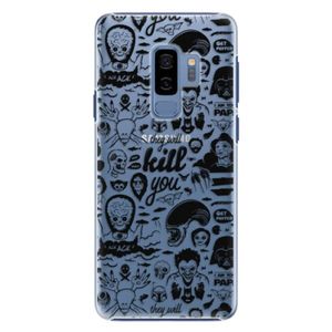 Plastové puzdro iSaprio - Comics 01 - black - Samsung Galaxy S9 Plus vyobraziť
