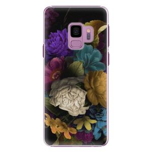 Plastové puzdro iSaprio - Dark Flowers - Samsung Galaxy S9 vyobraziť