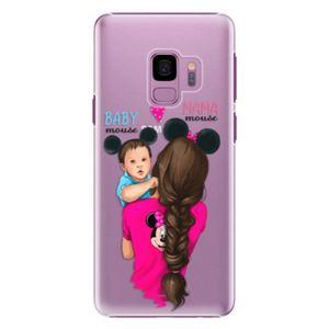 Plastové puzdro iSaprio - Mama Mouse Brunette and Boy - Samsung Galaxy S9 vyobraziť