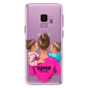 Plastové puzdro iSaprio - Super Mama - Two Girls - Samsung Galaxy S9 vyobraziť