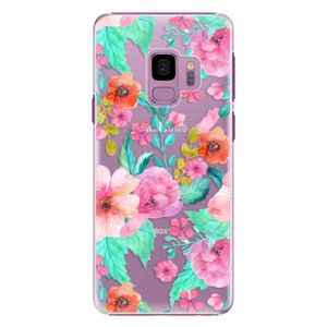 Plastové puzdro iSaprio - Flower Pattern 01 - Samsung Galaxy S9 vyobraziť