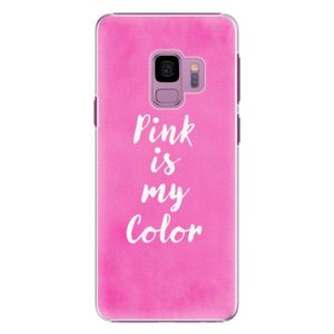 Plastové puzdro iSaprio - Pink is my color - Samsung Galaxy S9 vyobraziť