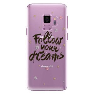 Plastové puzdro iSaprio - Follow Your Dreams - black - Samsung Galaxy S9 vyobraziť