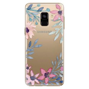 Plastové puzdro iSaprio - Leaves and Flowers - Samsung Galaxy A8 2018 vyobraziť